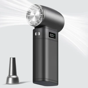 120KRPM Rechargeable Cordless Compressed Air Duster, Portable Electric Air Blower with 6 Adjustable Speeds & Turbo Fan, for Electronics PC Keyboard Car Outdoor Dust Cleaning & Snow Blowing 120KRPM Rechargeable Cordless Compressed Air Duster, Portable Electric Air Blower with 6 Adjustable Speeds & Turbo Fan, for Electronics PC Keyboard Car Outdoor Dust Cleaning & Snow Blowing
