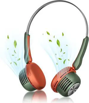 Portable Neck Fan,Hands Free Bladeless Fan,USB Rechargeable Wearable Cooling Personal Fan, 360° Cooling 5 Speeds Adjustable Strong Wind for Men Women for Outdoor & Indoor Portable Neck Fan,Hands Free Bladeless Fan,USB Rechargeable Wearable Cooling Personal Fan, 360° Cooling 5 Speeds Adjustable Strong Wind for Men Women for Outdoor & Indoor