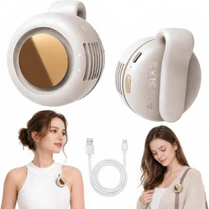 2-Pack Mini Clip On Fan Portable, 3.2oz Ultra-Lightweight, 3 Speed USB-C Mini Portable Fan, Bladeless Silent Small Clip on Fan for Shirt & Waist, Whirlwind Clip Fan for Travel, Outdoor & Office 2-Pack Mini Clip On Fan Portable, 3.2oz Ultra-Lightweight, 3 Speed USB-C Mini Portable Fan, Bladeless Silent Small Clip on Fan for Shirt & Waist, Whirlwind Clip Fan for Travel, Outdoor & Office