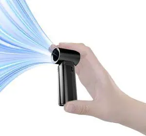 2025 Portable Handheld Turbo Fan, 5000mAh Rechargeable Battery Powered Mini Handheld Fans with 23000RPM Powerful Cooling, Pocket Fan Gift for Outdoor Travel Office Eyelash Face Makeup (Black) 2025 Portable Handheld Turbo Fan, 5000mAh Rechargeable Battery Powered Mini Handheld Fans with 23000RPM Powerful Cooling, Pocket Fan Gift for Outdoor Travel Office Eyelash Face Makeup (Black)
