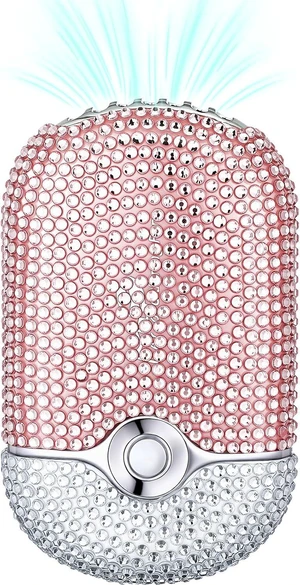 Diamond Lash Fan Mini Portable Handheld Rhinestone Handheld Eyelash Fan Crystal Bling Personal for Eyelash Extension Air Cooling Blower with Built in Sponge Lash Extension Application Diamond Lash Fan Mini Portable Handheld Rhinestone Handheld Eyelash Fan Crystal Bling Personal for Eyelash Extension Air Cooling Blower with Built in Sponge Lash Extension Application