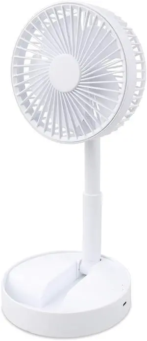 Northern Chill Foldable and Adjustable Fan, for Desks, Floor, and Bedsides, USB and Battery Operated Fan with 2 Speeds, Super Quiet, and Adjustable, Compact and Lightweight for All Occasions (White) Northern Chill Foldable and Adjustable Fan, for Desks, Floor, and Bedsides, USB and Battery Operated Fan with 2 Speeds, Super Quiet, and Adjustable, Compact and Lightweight for All Occasions (White)