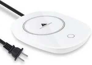 Amruta Auto On/Off Gravity Induction Coffee Mug Warmer, Warming Plate for Coffee Mugs Tea Cups, Great for Beverages Coffee, Tea, Cocoa, Milk, Water (White) Amruta Auto On/Off Gravity Induction Coffee Mug Warmer, Warming Plate for Coffee Mugs Tea Cups, Great for Beverages Coffee, Tea, Cocoa, Milk, Water (White)