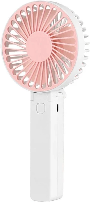 Summer Portable USB Mini Handheld Fan Outdoor Creative Desktop(Folding Pink) Summer Portable USB Mini Handheld Fan Outdoor Creative Desktop(Folding Pink)