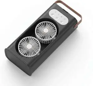 Office Personal Cooling Fan Triple-Nozzle Dual-Head Humidifying Spray Aromatherapy Sleep 180° Wide-Angle Airflow For Home Room Office,black Office Personal Cooling Fan Triple-Nozzle Dual-Head Humidifying Spray Aromatherapy Sleep 180° Wide-Angle Airflow For Home Room Office,black