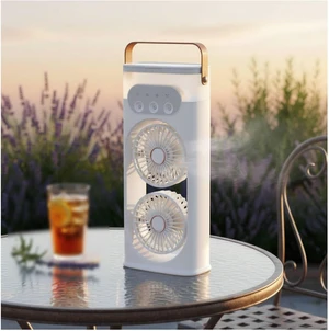 Aroma Diffuser Mist Fan Triple-Nozzle Dual-Head Humidifying Spray Aromatherapy Sleep 180° Wide-Angle Airflow For Home Room Office,white Aroma Diffuser Mist Fan Triple-Nozzle Dual-Head Humidifying Spray Aromatherapy Sleep 180° Wide-Angle Airflow For Home Room Office,white