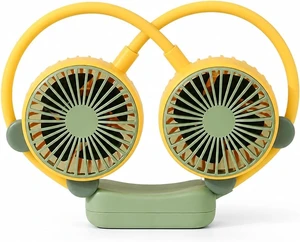 Ventilateur de cou, Hands Free Neck Fan USB Rechargeable,pour les Voyages/Activités de plein air Ventilateur de cou, Hands Free Neck Fan USB Rechargeable,pour les Voyages/Activités de plein air