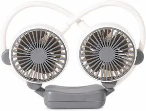 Ventilateur de cou, Hands Free Neck Fan USB Rechargeable,pour les Voyages/Activités de plein air Ventilateur de cou, Hands Free Neck Fan USB Rechargeable,pour les Voyages/Activités de plein air