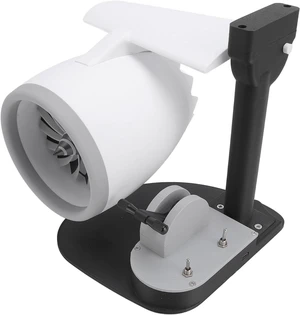 Desktop Fan with Red Tail Light, Turbofan Engine Design USB Cooler Desktop Fan with Red Tail Light, Turbofan Engine Design USB Cooler