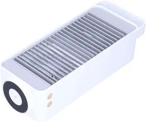 Double Head USB Fan, 4800mAh Battery Operated Circulating Fan with 3 Speeds, Quiet Desktop for Home Office Dormitory (White) Double Head USB Fan, 4800mAh Battery Operated Circulating Fan with 3 Speeds, Quiet Desktop for Home Office Dormitory (White)