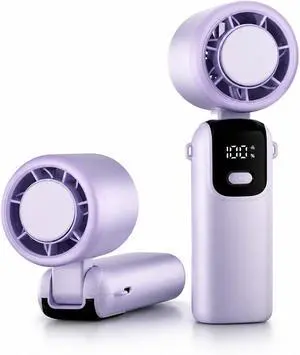 Handheld Fan, Portable USB Cooling Handheld Fan,for Outdoors/Travel/Camping(Purple) Handheld Fan, Portable USB Cooling Handheld Fan,for Outdoors/Travel/Camping(Purple)