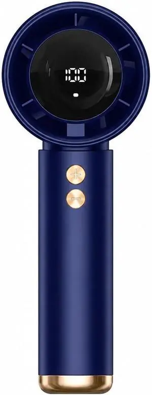 Handheld Fan, Portable Handheld Turbo Fan USB Rechargeable,for Travel, Office(Blue) Handheld Fan, Portable Handheld Turbo Fan USB Rechargeable,for Travel, Office(Blue)