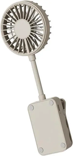 Portable Fan, Miniature USB with Adjustable Clamp and Long 1200mAh Battery for Travel Study Work Clip(Ice Green) Portable Fan, Miniature USB with Adjustable Clamp and Long 1200mAh Battery for Travel Study Work Clip(Ice Green)