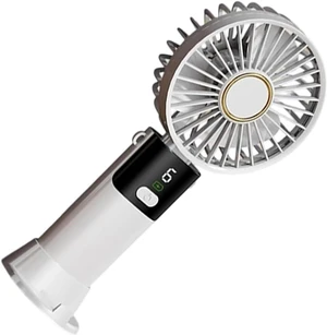 Portable Fan, 5 Speed, Quiet Cooling Desk for Travel Home Digital Display Electric(D,B) Portable Fan, 5 Speed, Quiet Cooling Desk for Travel Home Digital Display Electric(D,B)