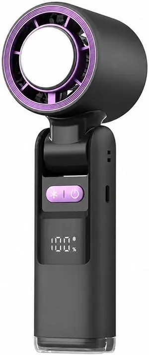 Handheld Fan, Outdoor Portable Handheld Fan Mini Rechargeable,for Outdoors/Travel/Camping(Black) Handheld Fan, Outdoor Portable Handheld Fan Mini Rechargeable,for Outdoors/Travel/Camping(Black)