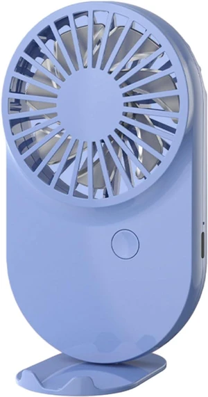 Portable Fan, QuietLightweight Cooling Camping Handheld ABS Desk for Everyday Use Small(Blue) Portable Fan, QuietLightweight Cooling Camping Handheld ABS Desk for Everyday Use Small(Blue)