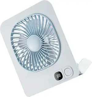 Portable Fan, Powerful USB Air Cooling Low Noise for Bedroom Dorm Camping Kitchen Mobile(Blue) Portable Fan, Powerful USB Air Cooling Low Noise for Bedroom Dorm Camping Kitchen Mobile(Blue)