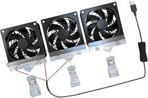 Portable Fan, 8cm Adjustable Clip Switches Control and Mesh for Fish Tanks Electronics Angled USB(B) Portable Fan, 8cm Adjustable Clip Switches Control and Mesh for Fish Tanks Electronics Angled USB(B)