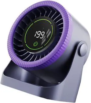 USB Powered Desktop Fan with 1.5H Quickly Charging and Strong Vortexes Wind for Workspaces Type C Rechargeable Fan USB Powered Desktop Fan with 1.5H Quickly Charging and Strong Vortexes Wind for Workspaces Type C Rechargeable Fan