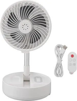 Folding Telescopic Portable Fan 4 Speed USB Rechargeable Remote Control Desktop Floor Fan with Light for Home Travel Folding Telescopic Portable Fan 4 Speed USB Rechargeable Remote Control Desktop Floor Fan with Light for Home Travel