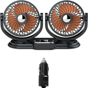 12V Portable for Head Car Fan Air Fan Car Strong 360 Degree Cooler 2 Gears Ornaments Hou Usb Portable Oscillating Flexible for Desk Quiet 12V Portable for Head Car Fan Air Fan Car Strong 360 Degree Cooler 2 Gears Ornaments Hou Usb Portable Oscillating Flexible for Desk Quiet