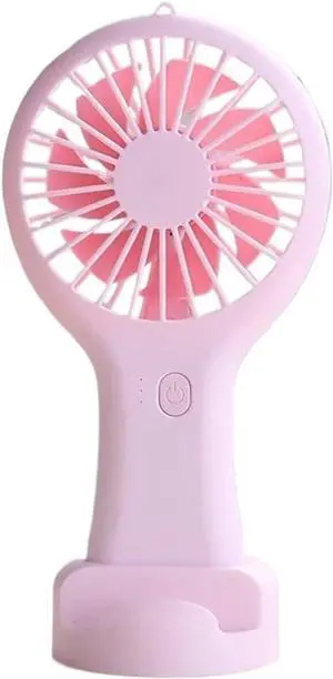 Handheld Fan, 2Pcs Small Handheld Fan Mini Rechargeable USB Pocket Student Office Desktop Portable,for Outdoors/Travel/Camping(Pink) Handheld Fan, 2Pcs Small Handheld Fan Mini Rechargeable USB Pocket Student Office Desktop Portable,for Outdoors/Travel/Camping(Pink)