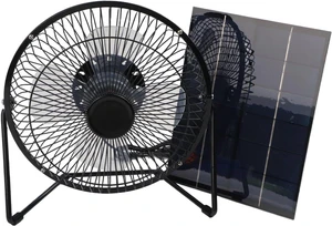 5.2W 6V Panel Fan Kit with 8 Inch USB Fan Small Chicken Coops, Greenhouses, Sheds and Pet Houses Ventilation Cooling System 5.2W 6V Panel Fan Kit with 8 Inch USB Fan Small Chicken Coops, Greenhouses, Sheds and Pet Houses Ventilation Cooling System