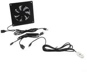 Efficient 120mm USB Fan with Whisper Quiet Operation and Customizable Airflow for Optimal Heat Management (FT10S122505EC(60) Efficient 120mm USB Fan with Whisper Quiet Operation and Customizable Airflow for Optimal Heat Management (FT10S122505EC(60)