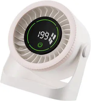 ABS Desktop Fan with Wall Mount Option and 16 Temperature Drops for Multiple Room Use USB Desktop Fan ABS Desktop Fan with Wall Mount Option and 16 Temperature Drops for Multiple Room Use USB Desktop Fan