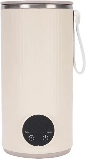 Portable Electric Bottle Warmer Mixer Accurate Temp Control Even Heating Coffee Frother para Exterior Compact Device for Travel Outdoor Daily Use Portable Electric Bottle Warmer Mixer Accurate Temp Control Even Heating Coffee Frother para Exterior Compact Device for Travel Outdoor Daily Use