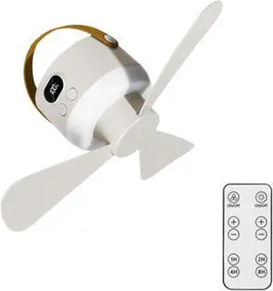 USB Portable Hanging Fan with Digital Display Quiet 3-Speed Brightness for Bedroom Study USB Hanging Fan USB Portable Hanging Fan with Digital Display Quiet 3-Speed Brightness for Bedroom Study USB Hanging Fan