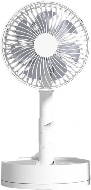 Office desktop small fan 6-inch foldable telescopic electric fan, shaking head USB charging portable Office desktop small fan 6-inch foldable telescopic electric fan, shaking head USB charging portable