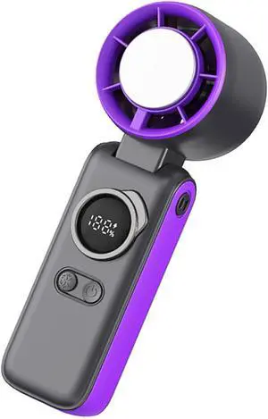 Portable Handheld Digital Fan Rechargeable Powerful Cooling Tool for Outdoor Camping Traveling Rechargeable Cooling Portable Handheld Digital Fan Rechargeable Powerful Cooling Tool for Outdoor Camping Traveling Rechargeable Cooling