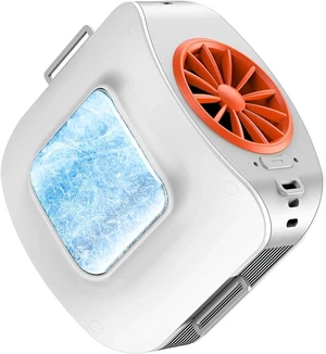 Portable Waist Fan, Waist Clip Cooling Fan USB Rechargeable High Speed Semiconductor For Outdoor Work And Camping(Light gray) Portable Waist Fan, Waist Clip Cooling Fan USB Rechargeable High Speed Semiconductor For Outdoor Work And Camping(Light gray)