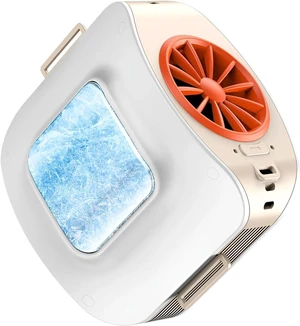 Portable Waist Fan, Waist Clip Cooling Fan USB Rechargeable High Speed Semiconductor For Outdoor Work And Camping(Champagne) Portable Waist Fan, Waist Clip Cooling Fan USB Rechargeable High Speed Semiconductor For Outdoor Work And Camping(Champagne)