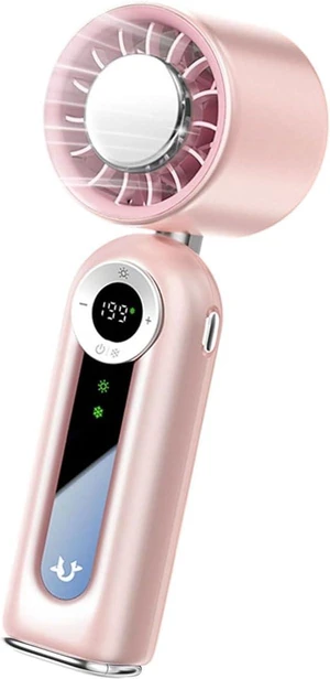 Handheld Fan Folding Cooling Fan 4000mAh Battery Suitable for Outdoor Travel and Home Use with Adjustable Speeds Handheld Fan Folding Cooling Fan 4000mAh Battery Suitable for Outdoor Travel and Home Use with Adjustable Speeds