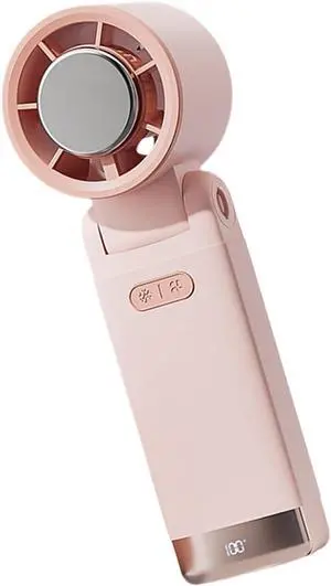 Portable Handheld Fan 100 Speed Foldable Cooling Desk Quiet with Digital Display USB Rechargeable Table Portable with Digital Display Portable Handheld Fan 100 Speed Foldable Cooling Desk Quiet with Digital Display USB Rechargeable Table Portable with Digital Display