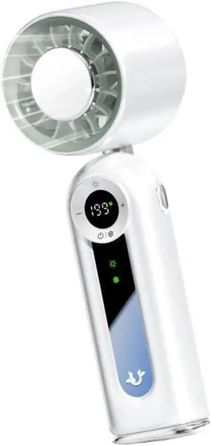 USB Folding Handheld Fan with Adjustable Speeds and Rechargeable 4000mAh Battery Texture for Hot Weather Elegant Wearable Fan USB Folding Handheld Fan with Adjustable Speeds and Rechargeable 4000mAh Battery Texture for Hot Weather Elegant Wearable Fan