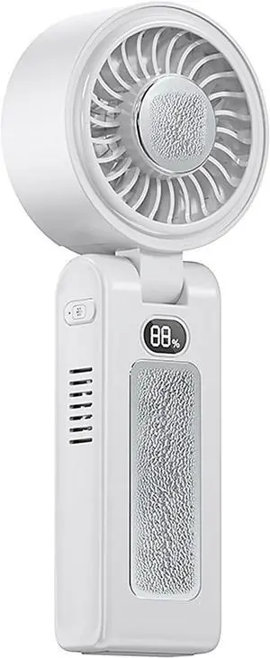 Handheld Fan 3600mAh Quiet Desk Outdoor Cooling Device Pocket Size ABS Texture Suitable for Purse and Bag Quiet Individual Handheld Fan 3600mAh Quiet Desk Outdoor Cooling Device Pocket Size ABS Texture Suitable for Purse and Bag Quiet Individual