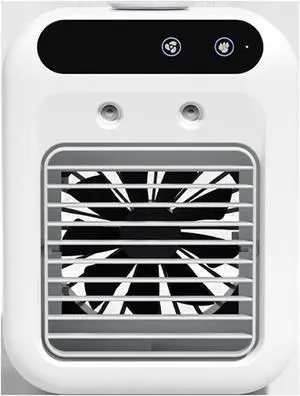 Portable Mini Air Cooler,Water Mist Fan Rechargeable Humidifier Mist Spray USB Fan,Flexible Airflow Angle Wind Blowing Appliance for Traveling,Camping,Living Room,Car White Portable Mini Air Cooler,Water Mist Fan Rechargeable Humidifier Mist Spray USB Fan,Flexible Airflow Angle Wind Blowing Appliance for Traveling,Camping,Living Room,Car White