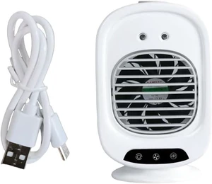 Space Saving Misting Fan USB Rechargeable Practical Cooling Fan for Office Space Saving Misting Fan USB Rechargeable Practical Cooling Fan for Office