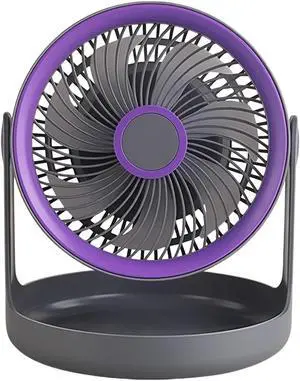 Compact Portable Desktop Electric Fan with Storage Base 3 Speed Adjustable USB Rechargeable Fan for Dorm Offices Travel Compact Portable Desktop Electric Fan with Storage Base 3 Speed Adjustable USB Rechargeable Fan for Dorm Offices Travel