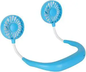 Mini Portable Hanging Neck Fan,Hands-Free Neck Band Hands-Free Hanging Double Fan USB Rechargeable Summer Portable Rechargeable Mini Fan-Black Mini Portable Hanging Neck Fan,Hands-Free Neck Band Hands-Free Hanging Double Fan USB Rechargeable Summer Portable Rechargeable Mini Fan-Black