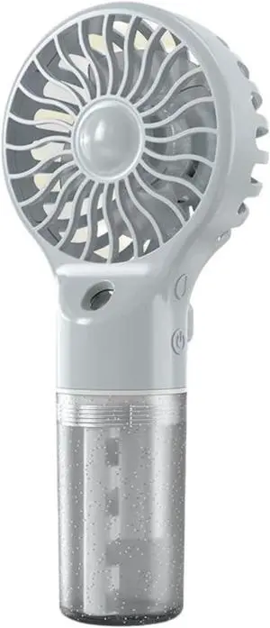 Handheld Mini Air Conditioner USB Rechargeable Portable Humidifying Fan(Light Grey) Handheld Mini Air Conditioner USB Rechargeable Portable Humidifying Fan(Light Grey)