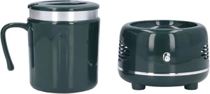 Electric Cooler Warmer Cup, Fast Cooling Heating One Button Control Heated Coffee Mug, Desk Cup Warmer with Nonslip Pads for Coffee Beer Wine Home Office Restaurant (Green) Electric Cooler Warmer Cup, Fast Cooling Heating One Button Control Heated Coffee Mug, Desk Cup Warmer with Nonslip Pads for Coffee Beer Wine Home Office Restaurant (Green)