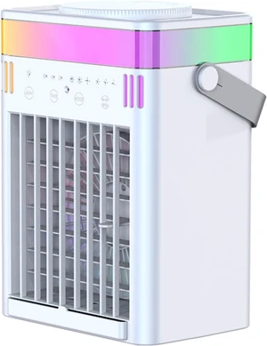 Individual Cooling Fan with 3 Adjustable Speed and Misting Design ABS Texture Ideal for Small Space Bedroom Fan Individual Cooling Fan with 3 Adjustable Speed and Misting Design ABS Texture Ideal for Small Space Bedroom Fan