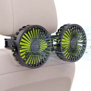 Car Backseat Cooling Fan for Jaguar F-Type Convertible 2017-2020, Headrest Ventilation Cooler USB Powered Air Circulator Electric Back Seat Blower Car Backseat Cooling Fan for Jaguar F-Type Convertible 2017-2020, Headrest Ventilation Cooler USB Powered Air Circulator Electric Back Seat Blower