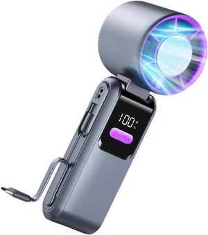 Portable Desk Fan with Digital Display 0-199 Adjustable Speed Quiet for Home Use Small Handheld Fan Portable Desk Fan with Digital Display 0-199 Adjustable Speed Quiet for Home Use Small Handheld Fan