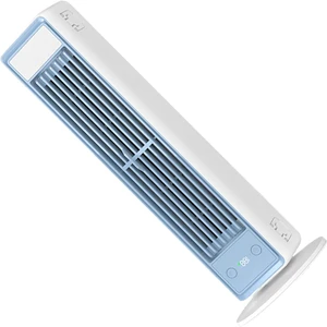 Portable Bladeless USB Fan with 3600mAh Battery 5V 80cm Cable Tower Texture for Home Offices Travel Use Bladeless Tower Portable Bladeless USB Fan with 3600mAh Battery 5V 80cm Cable Tower Texture for Home Offices Travel Use Bladeless Tower