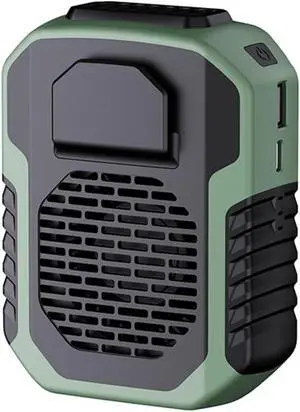 Portable Waist Fan, Portable Waist Clip Fan Mini USB Rechargeable Belt And Neck Fan For Outdoor Work And Travel(Green) Portable Waist Fan, Portable Waist Clip Fan Mini USB Rechargeable Belt And Neck Fan For Outdoor Work And Travel(Green)
